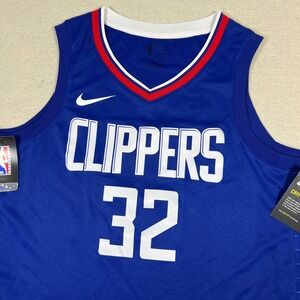Nike Swingman LA Clippers Blake Griffin #32 Jeresey Mens XL 52 Blue NBA